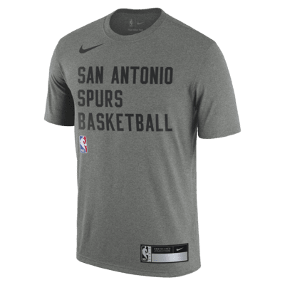 San Antonio Spurs Men s Nike Dri FIT NBA Practice T Shirt. Nike